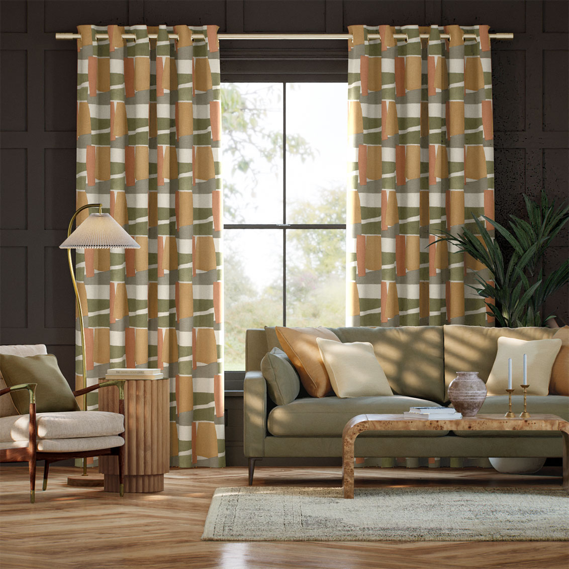 Porto Mango Curtains