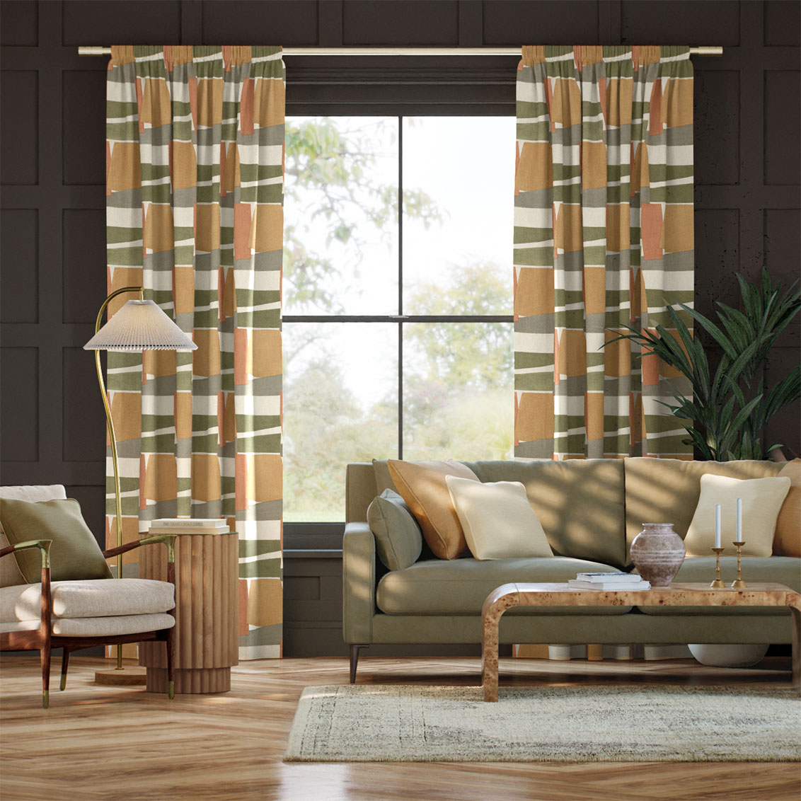 Porto Mango Curtains