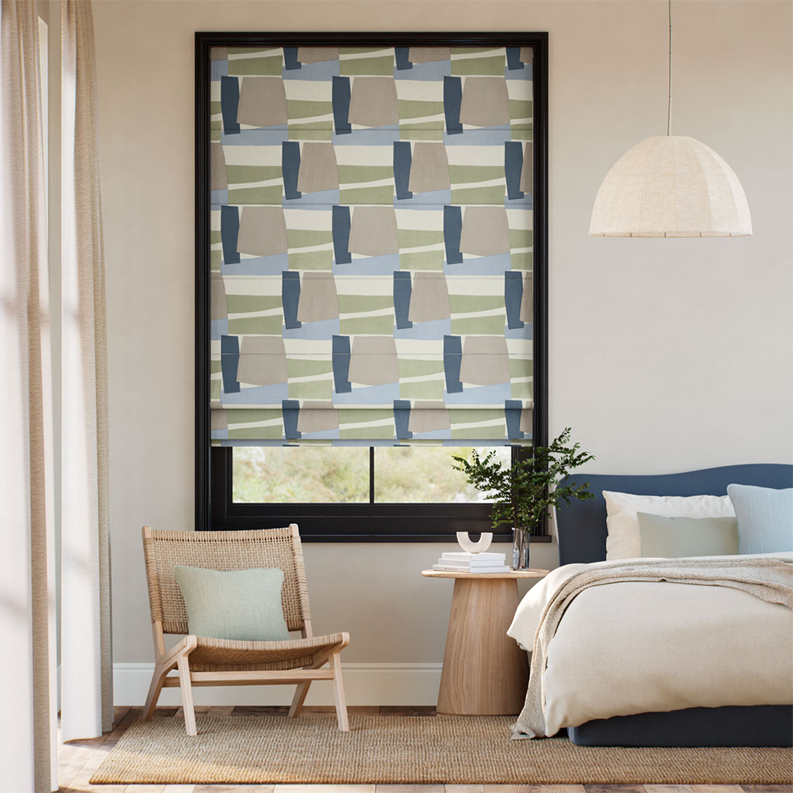 Porto Ocean Roman Blind