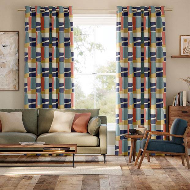 Porto Retro Curtains thumbnail image
