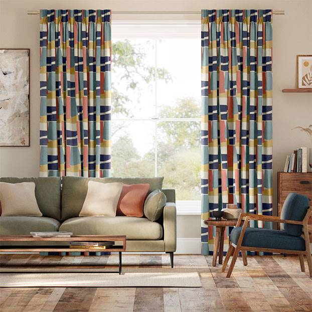 Porto Retro Curtains thumbnail image