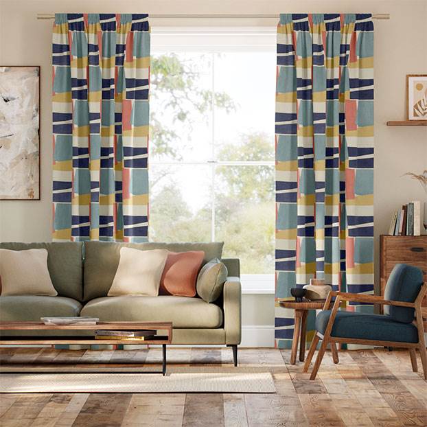 Porto Retro Curtains thumbnail image