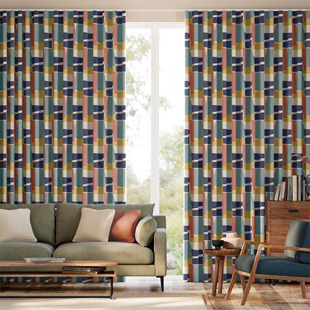 Porto Retro Curtains thumbnail image