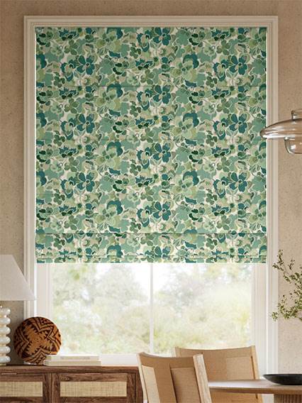 Prospect Avenue Verde Roman Blind thumbnail image