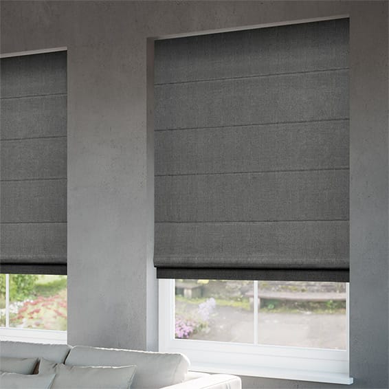 Providence Pewter Roman Blind