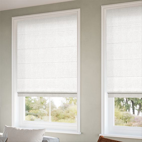 Providence Snowdrop Roman Blind