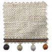 Pure Linen & Cayenne Roman Blind swatch image