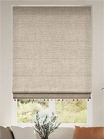 Pure Linen & Cayenne Roman Blind thumbnail image