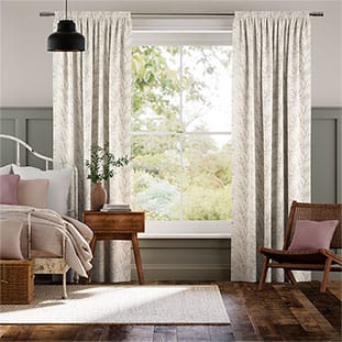 Pussy Willow Dove Grey Curtains thumbnail image