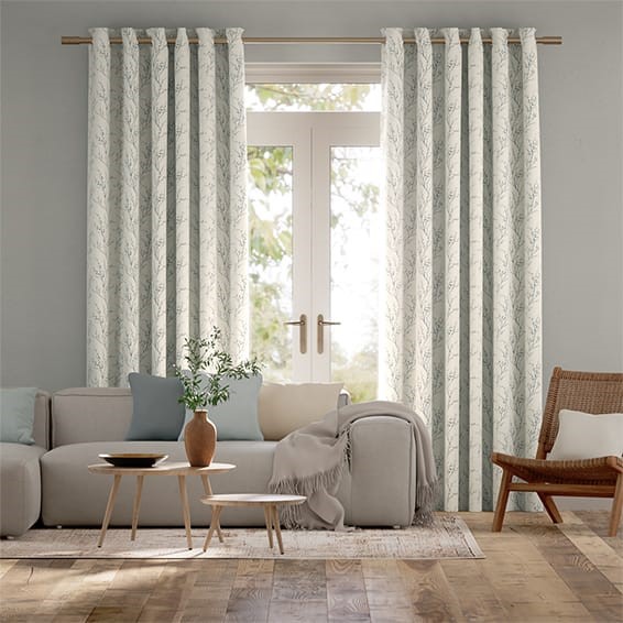 Pussy Willow Off White Seaspray Curtains