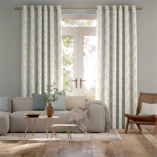 Pussy Willow Off White Seaspray Curtains thumbnail image