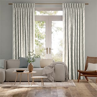Pussy Willow Off White Seaspray Curtains thumbnail image