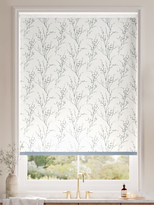 Pussy Willow Off White Seaspray Roller Blind thumbnail image
