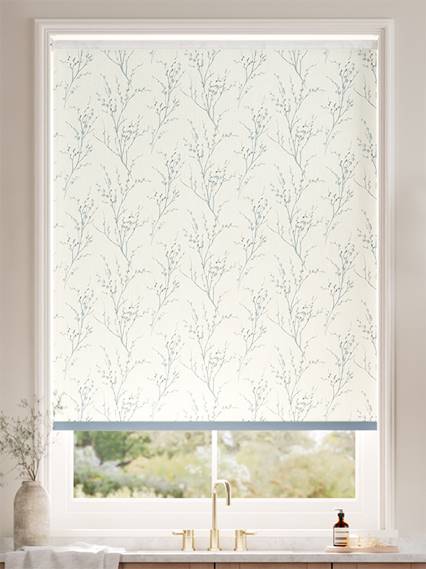 Pussy Willow Off White Seaspray Roller Blind thumbnail image