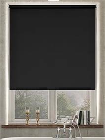 PVC Blackout Black Roller Blind thumbnail image