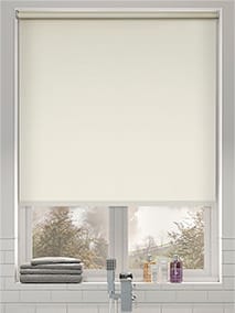 Electric PVC Blackout Fawn Roller Blind thumbnail image