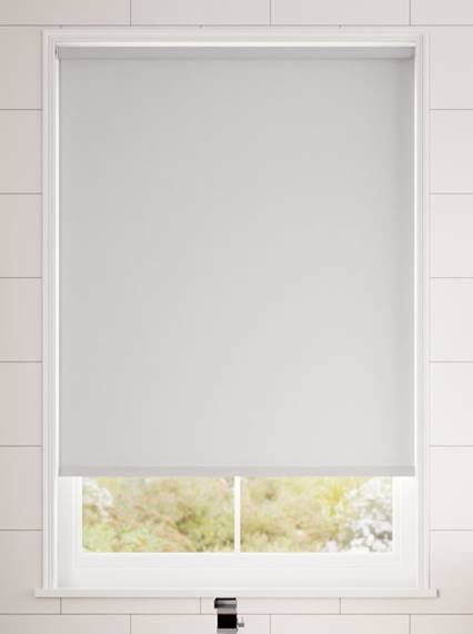 PVC Blackout Grey Roller Blind thumbnail image