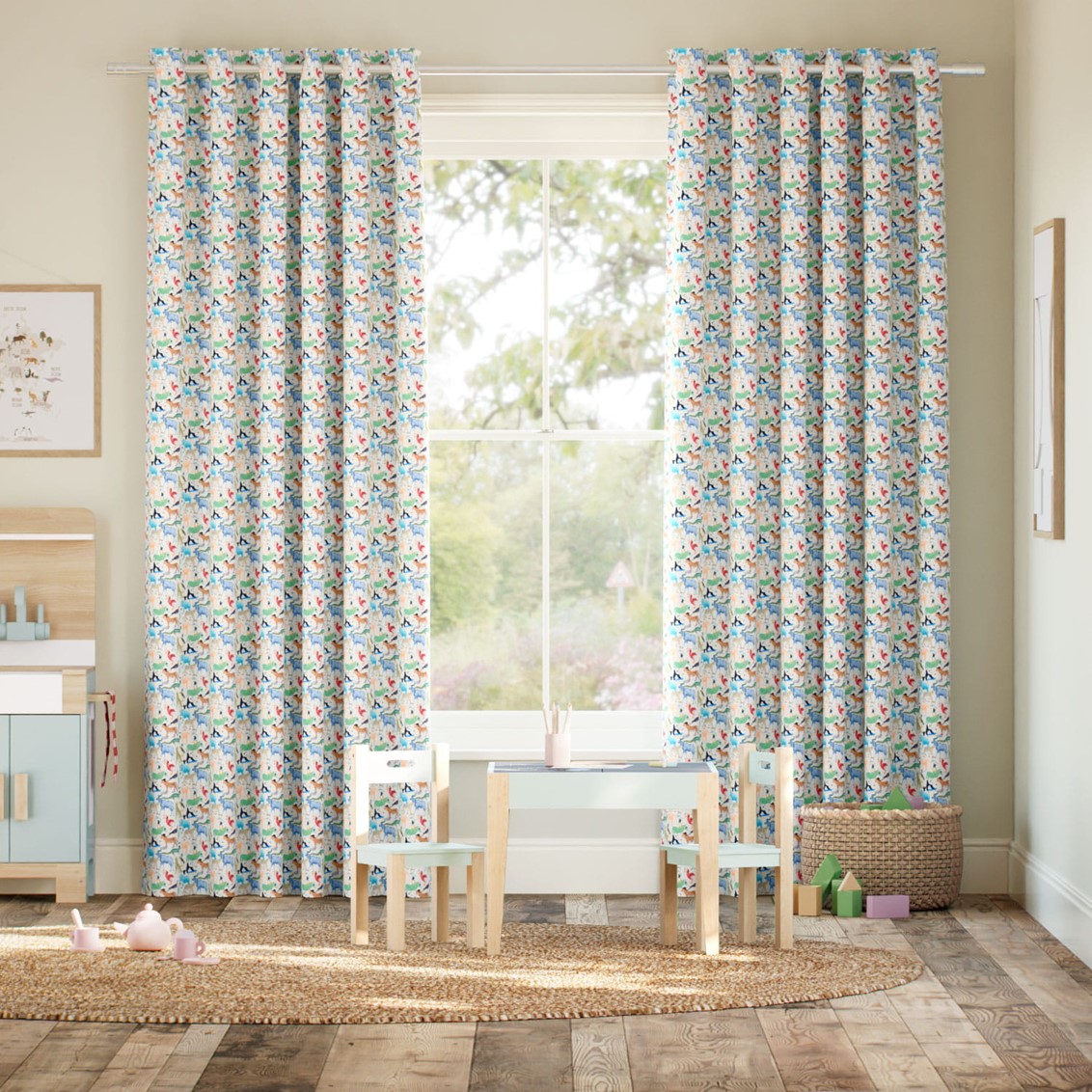 Quey Two Natural Curtains