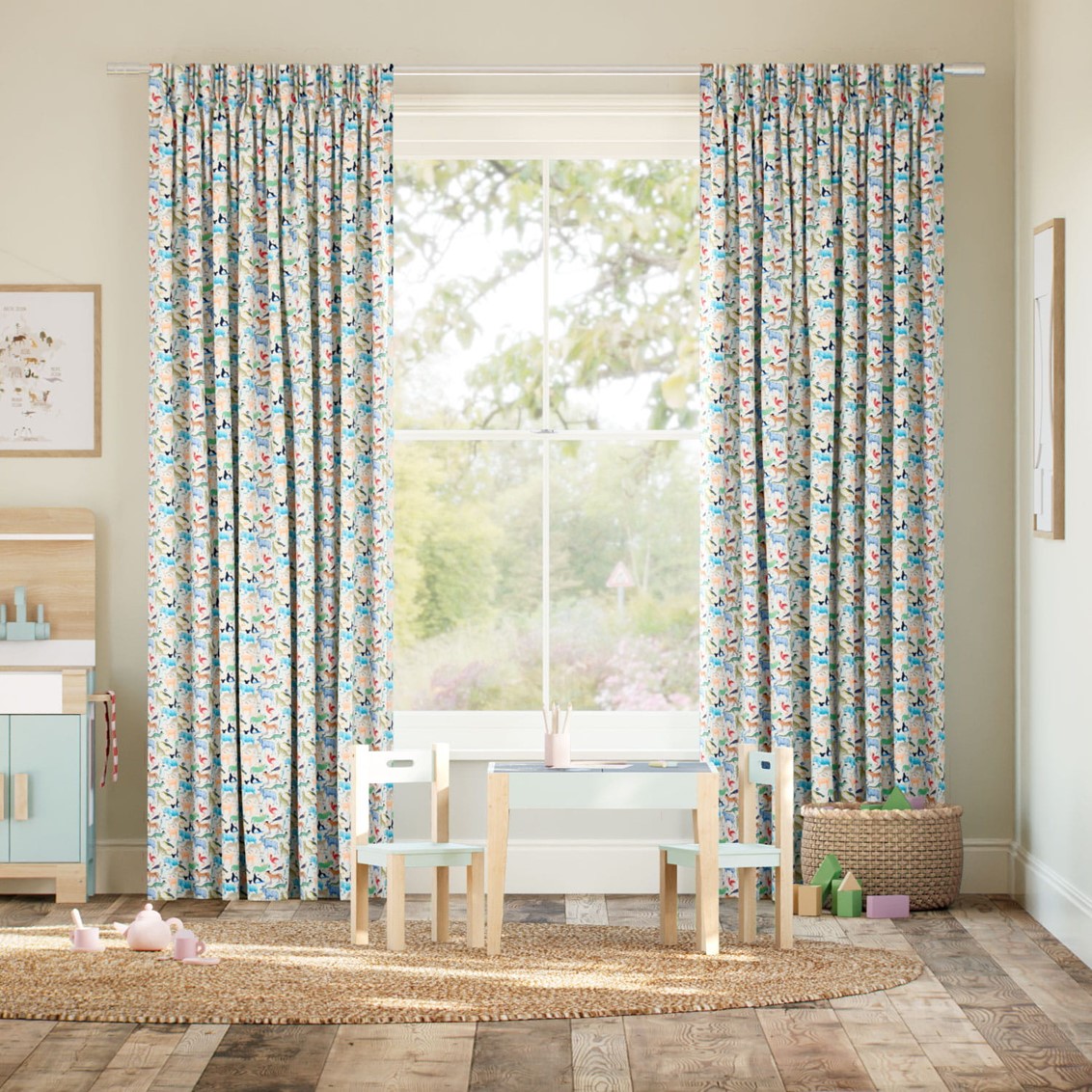 Quey Two Natural Curtains