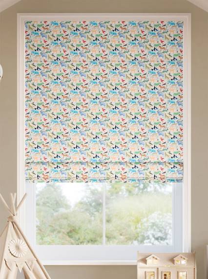 Quey Two Natural Roman Blind thumbnail image