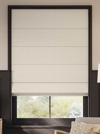 Radley Stripe Taupe Roman Blind thumbnail image