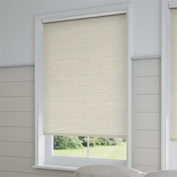 Raffia Blackout Linen Roller Blind