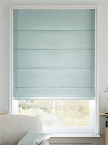 Real Silk Allora Aquamarine Roman Blind thumbnail image