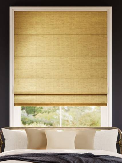 Real Silk Allora Aztec Gold Roman Blind thumbnail image