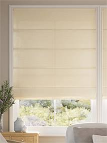 Real Silk Allora Ecru Roman Blind thumbnail image