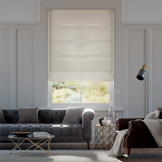 Real Silk Allora Platinum Roman Blind