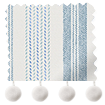 Regatta Stripe Pom-Pom Blue swatch image