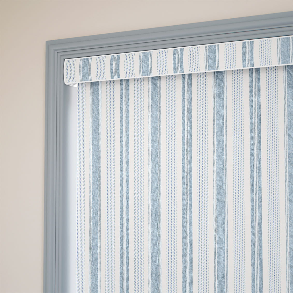 Regatta Stripe Blue Roller Blind