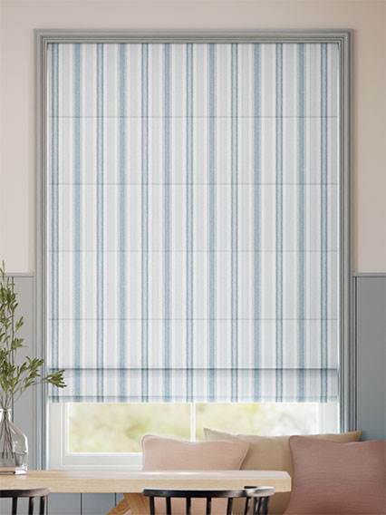 Regatta Stripe Blue Roman Blind thumbnail image