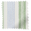 Regatta Stripe Blue & Green swatch image