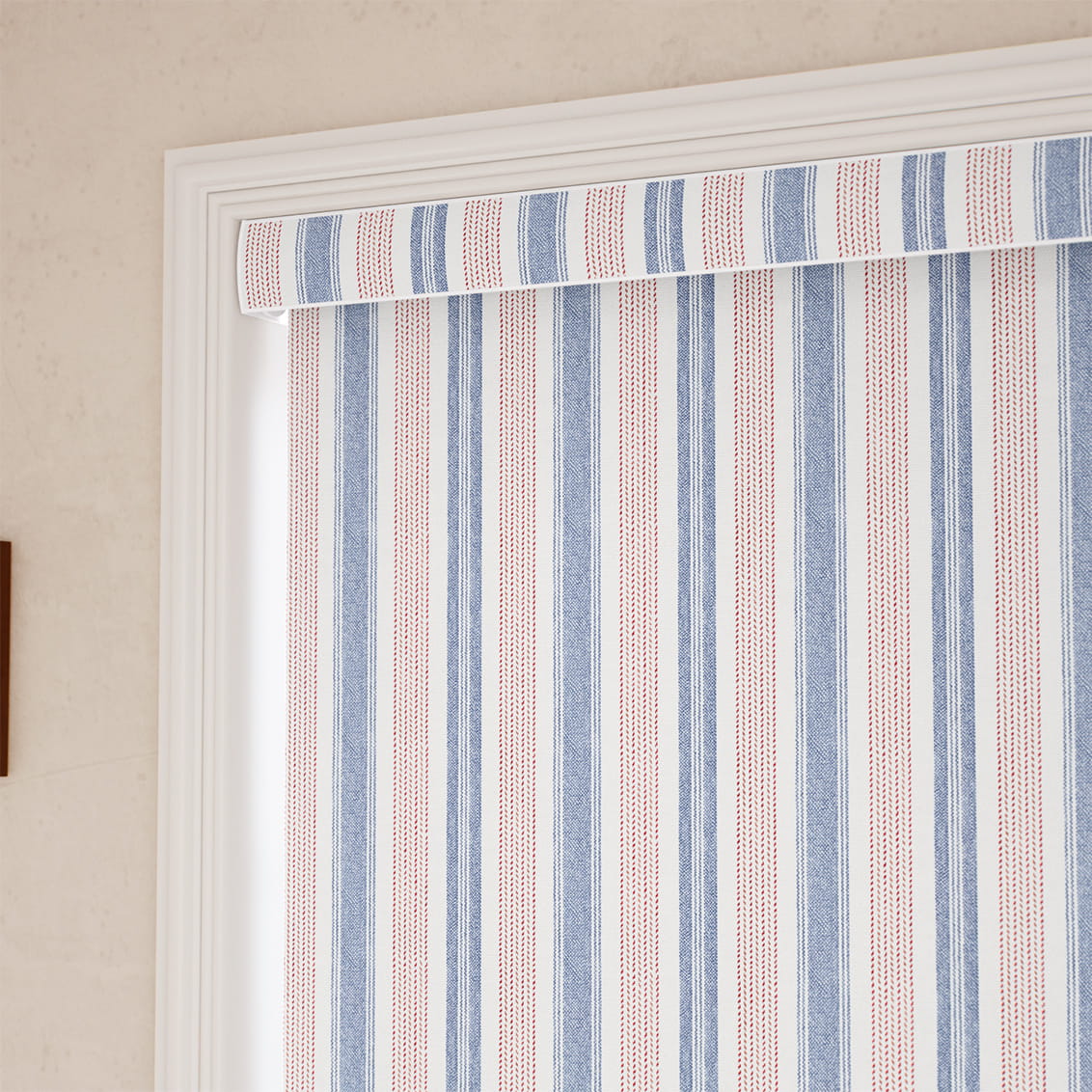 Regatta Stripe Blue & Red Roller Blind