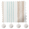 Regatta Stripe Pom-Pom Neutral swatch image