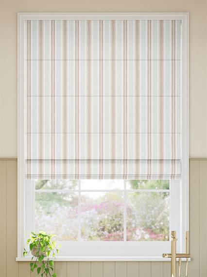 Regatta Stripe Neutral Roman Blind thumbnail image