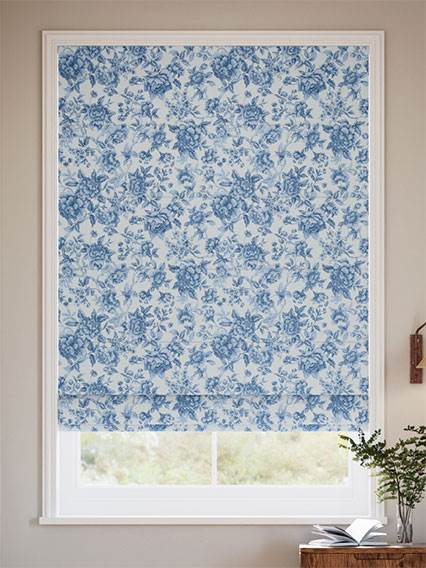 Regency Trail Blue Roman Blind thumbnail image