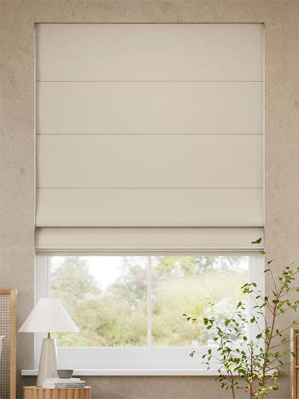 Remy Linen Birch Roman Blind thumbnail image