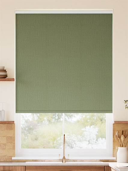 Choices Remy Linen Moss Roller Blind thumbnail image