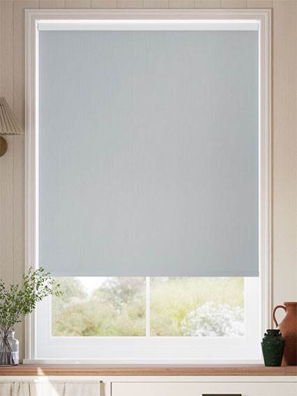 Choices Remy Linen Powder Blue Roller Blind thumbnail image