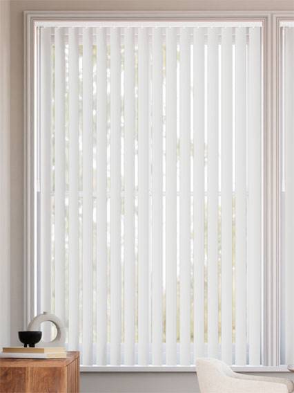 Rigid PVC Pittsburgh Cloud Grey Vertical Blind thumbnail image