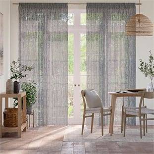 Rochana Voile Mineral Grey Curtains thumbnail image