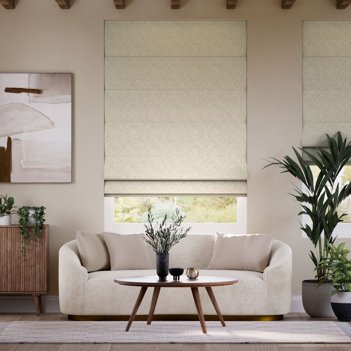 Rockhampton Mocha Roman Blind