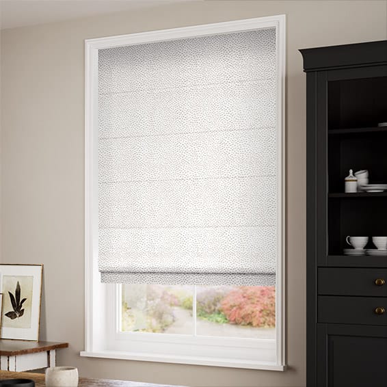 Rockhampton Satin White Roman Blind