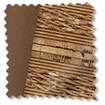 Rosario Chestnut & Demerara Roman Blind swatch image