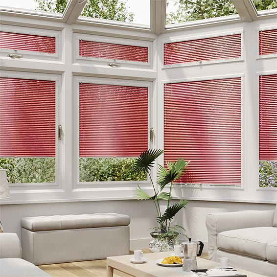 PerfectFIT Rose Pink Venetian Conservatory Blind