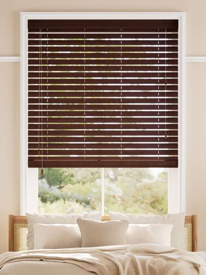 Rosewood Grain Wooden Blind thumbnail image