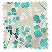 Rue Watercolour Teal Curtains swatch image