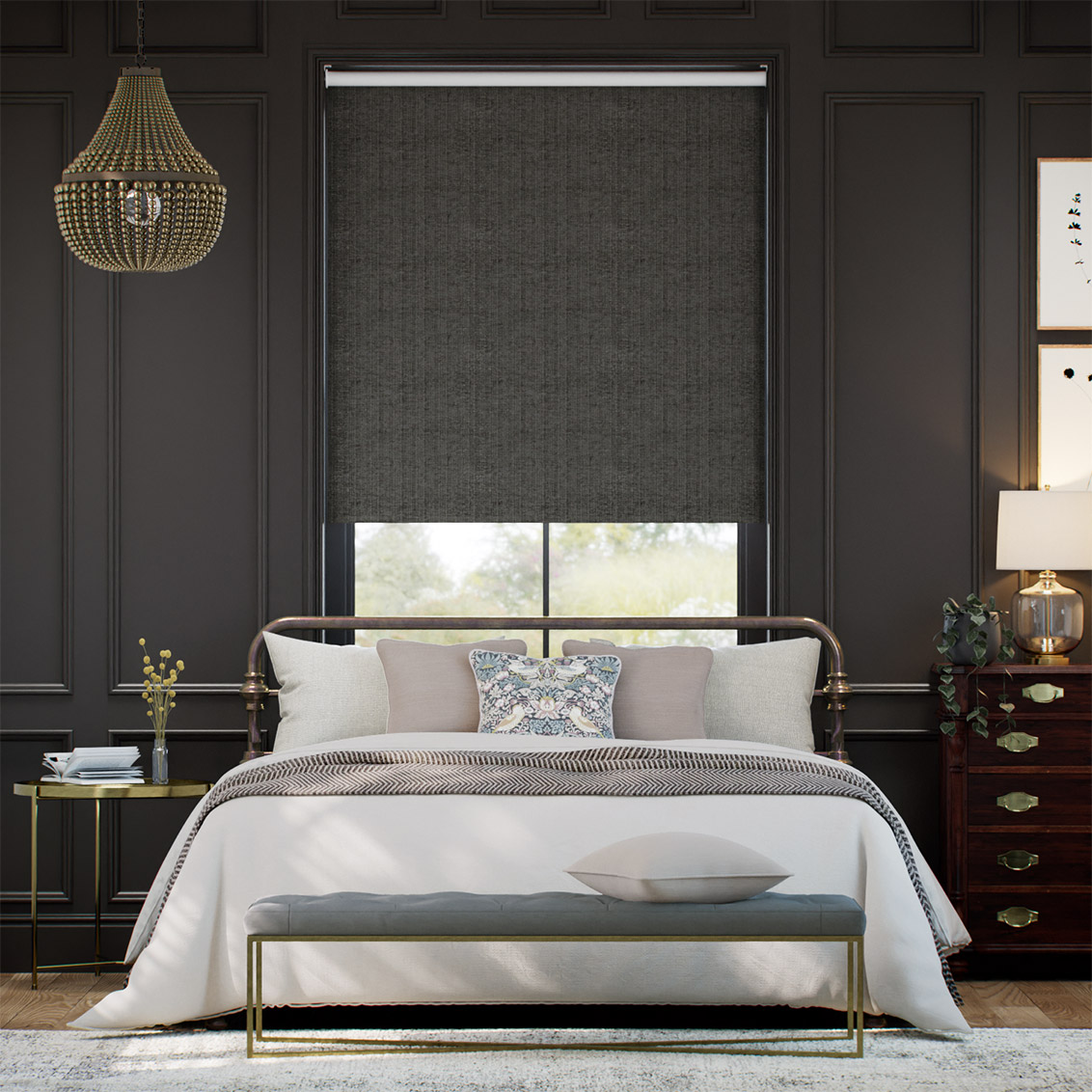 Choices Rydal Graphite Roller Blind